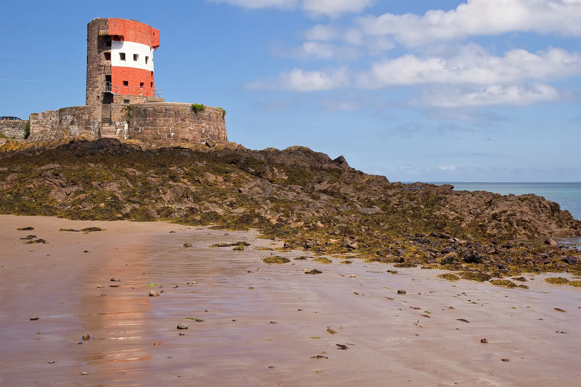 Archirondel Tower on the east coast