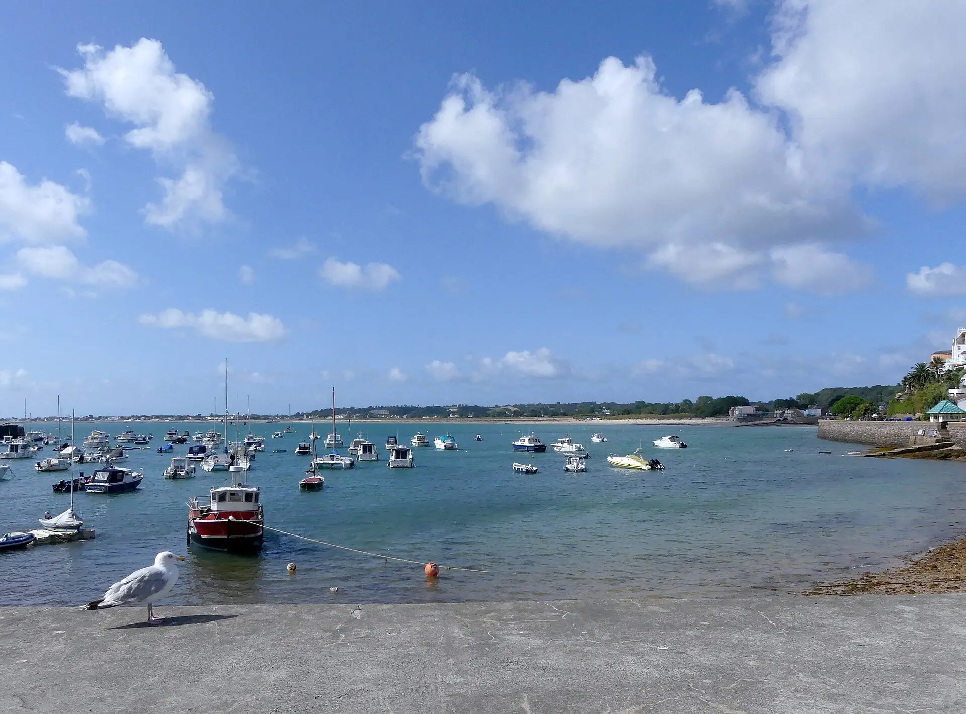 Boats in Gorey Harbour